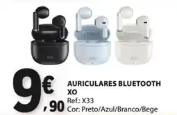 E.Leclerc Auriculares bluetooth xo promoção