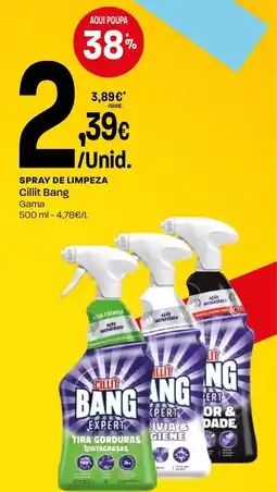 Intermarché Spray de limpeza cillit bang promoção