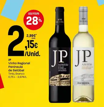 Intermarché JP Vinho Regional Península de Setúbal promoção