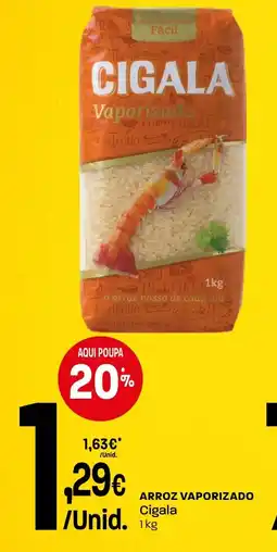 Intermarché Arroz vaporizado promoção