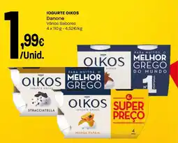 Intermarché Iogurte oikos danone promoção