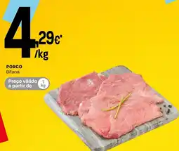 Intermarché Porco bifana promoção