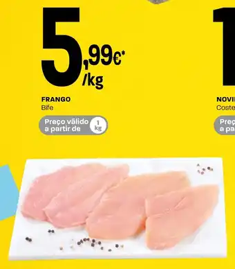 Intermarché Frango bife promoção