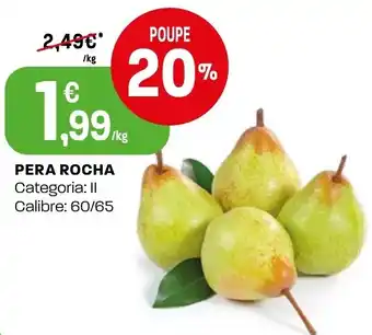 Intermarché Pera rocha promoção