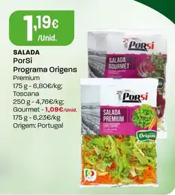 Intermarché Salada PorSi Programa Origens promoção