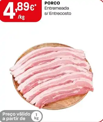 Intermarché Porco Entremeada s/ Entrecosto promoção