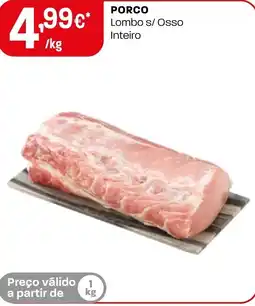 Intermarché Porco lombo s/ osso inteiro promoção