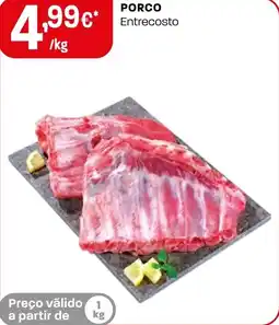 Intermarché Porco entrecosto promoção