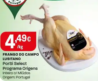 Intermarché Frango do campo lusitano PorSi Select Programa Origens promoção
