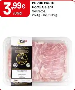 Intermarché Porco preto porsi select secretos promoção
