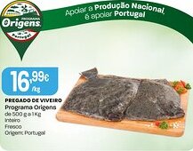 Intermarché Pregado de viveiro programa origens promoção