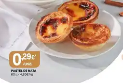 Intermarché Pastel de nata promoção