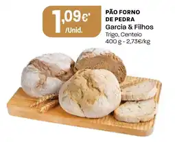 Intermarché Pão forno de pedra Garcia & Filhos Trigo, Centeio promoção