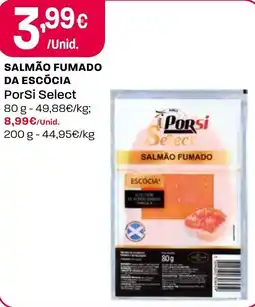 Intermarché Salmão fumado da escocia PorSi Select promoção
