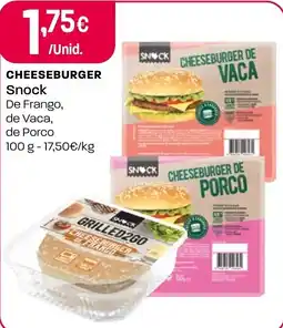 Intermarché Cheeseburger snock promoção