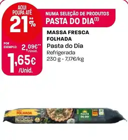 Intermarché Massa fresca folhada {asta do Dia promoção