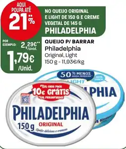 Intermarché Queijo p/ barrar Philadelphia promoção