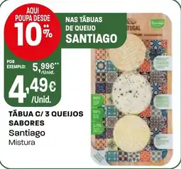 Intermarché Tábua c/ 3 queijos sabores Santiago promoção