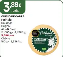 Intermarché Queijo de cabra Palhais promoção