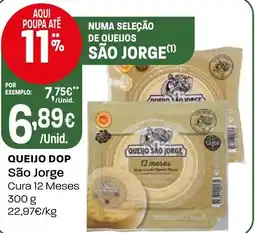 Intermarché Queijo dop são jorge promoção