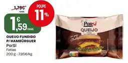 Intermarché Queijo fundido p/ hamburguer PorSi promoção