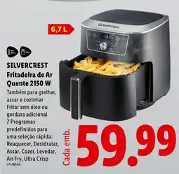 Lidl SILVERCREST Fritadeira de Ar Quente 2150 W promoção