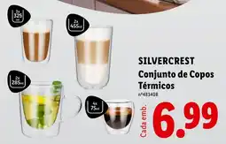 Lidl SILVERCREST Conjunto de Copos Térmicos promoção