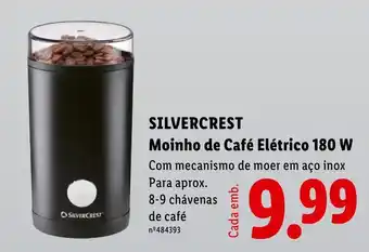 Lidl SILVERCREST Moinho de Café Elétrico 180 W promoção