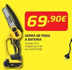 Bricomarché Serra de poda a bateria promoção