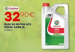 Roady Castrol Óleo de motor GTX 10W40 A3/B4 promoção