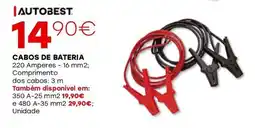Roady Cabos de bateria promoção