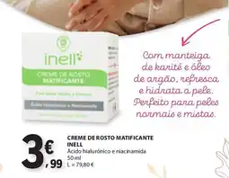 E.Leclerc Creme de rosto matificante inell promoção