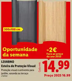 Lidl LIVARNO Esteira de Proteção Visual promoção