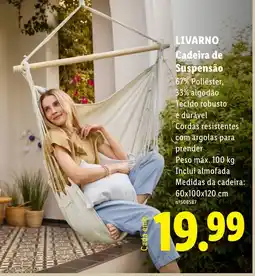 Lidl LIVARNO Cadeira de Suspensão promoção