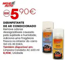 Roady Desinfetante de ar condicionado promoção