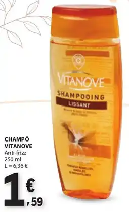 E.Leclerc Champô vitanove anti-frizz promoção