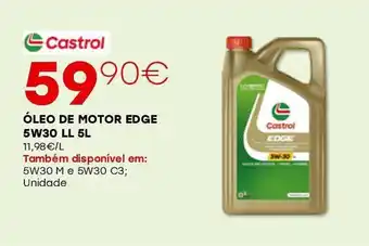 Óleo de motor edge 5W30 LL