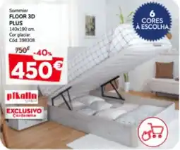 Conforama Sommier FLOOR 3D PLUS 140x190cm promoção