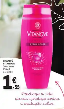 E.Leclerc Champô vitanove color extra promoção