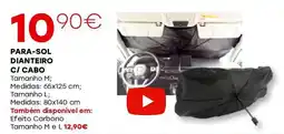 Roady Para-sol dianteiro c/ cabo promoção