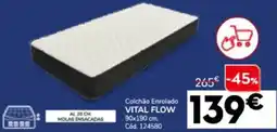 Conforama Colchão Enrolado VITAL FLOW promoção