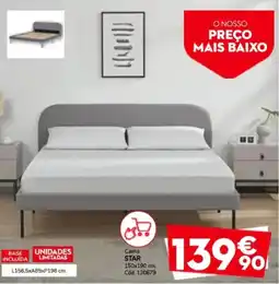 Conforama Cama STAR 150x190 cm. promoção