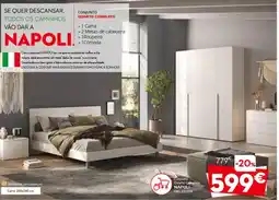 Conforama Conjunto Quarto Completo NAPOLI promoção