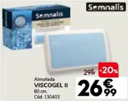 Conforama Almofada VISCOGEL II 60cm promoção