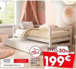 Conforama Cama Nido 90x190 cm. EKO II promoção