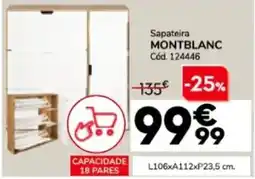 Conforama Sapateira MONTBLANC promoção