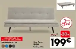 Conforama Sofá Cama BIBU promoção