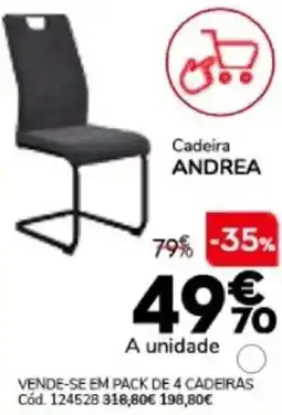 Conforama Cadeira ANDREA promoção