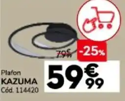 Conforama Plafon KAZUMA promoção