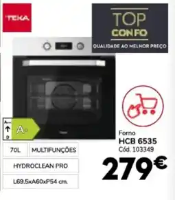 Conforama Forno HCB 6535 promoção